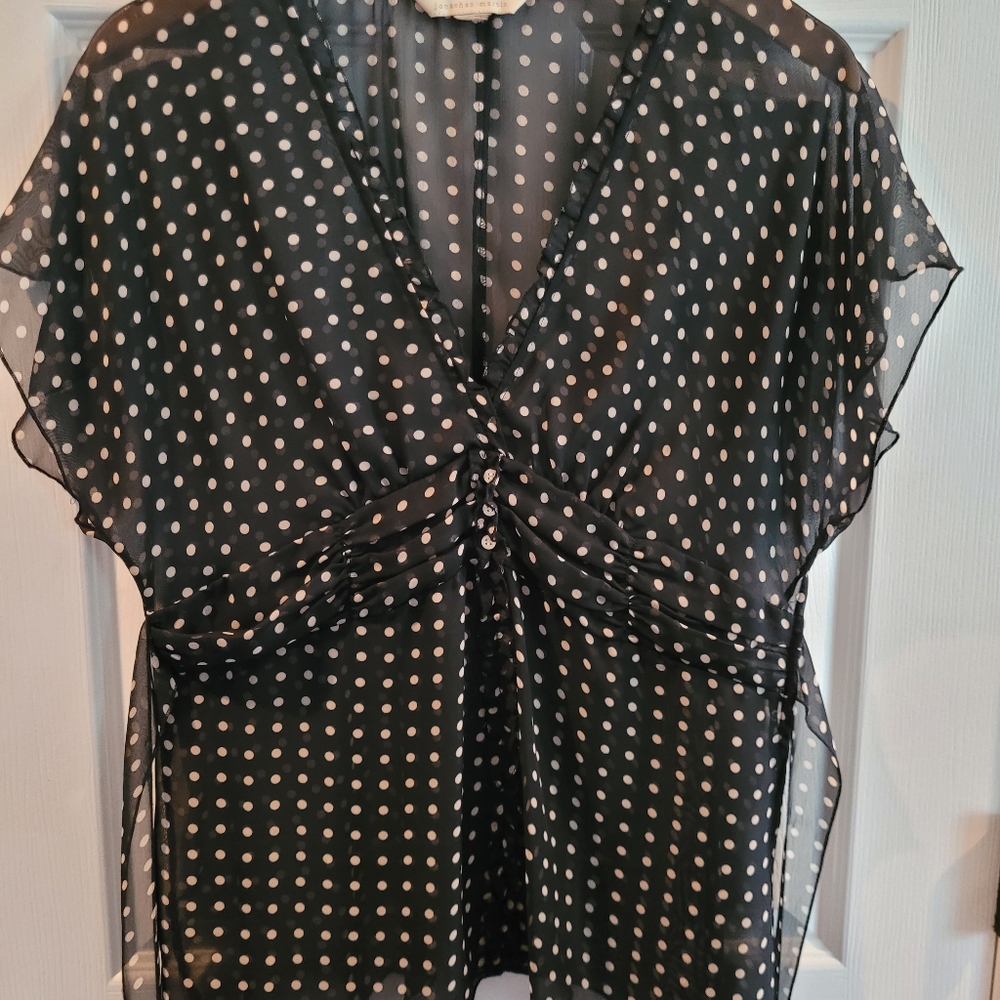Jonathan Martin chiffon blouse